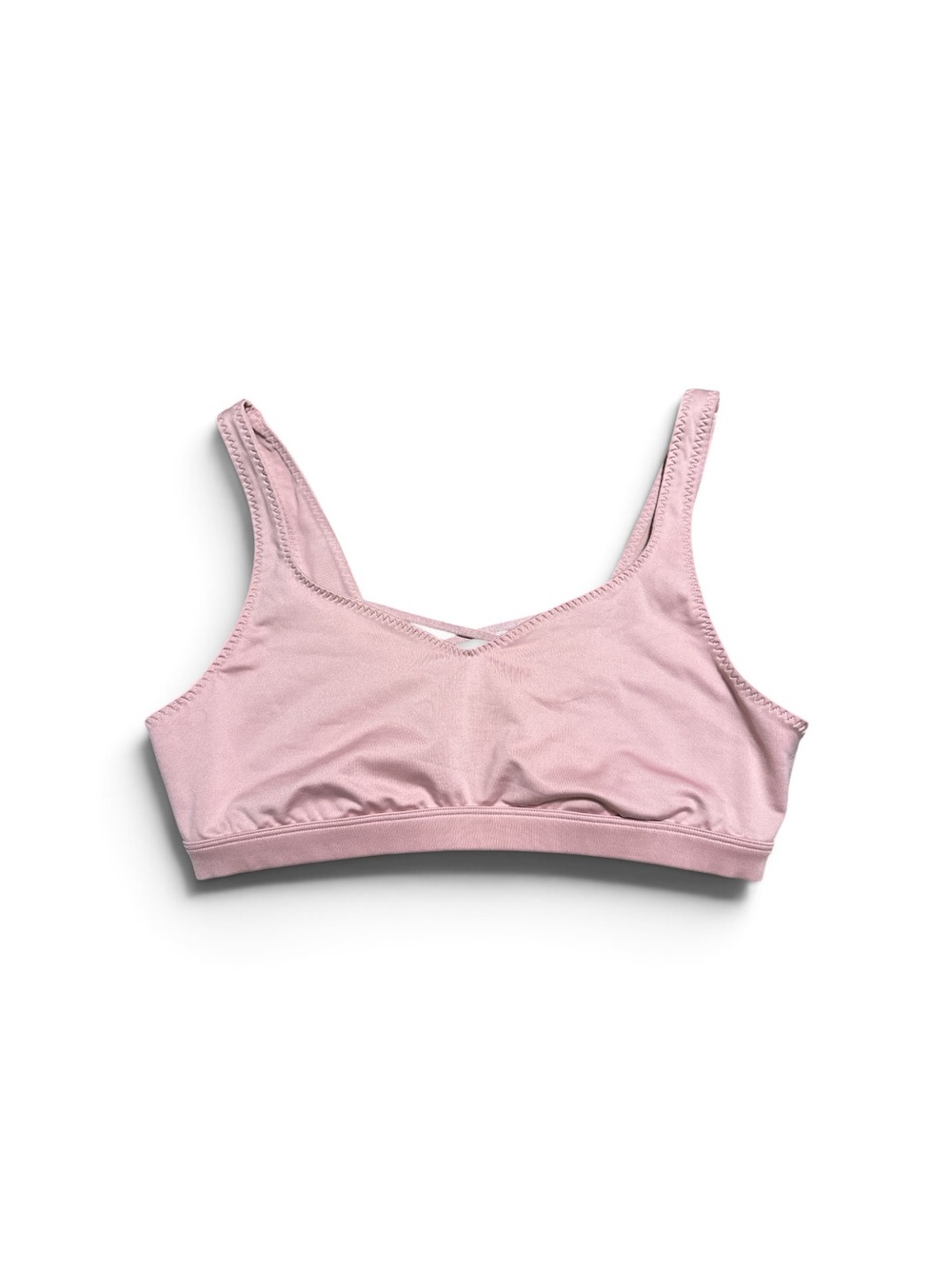 Victoria Sport Everyday Wireless Scoop Bralette No Pads Criss-Cross Back Size L